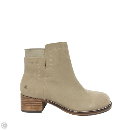 Boots Ankle Heels By Lucky Brand In Beige, Size: 8