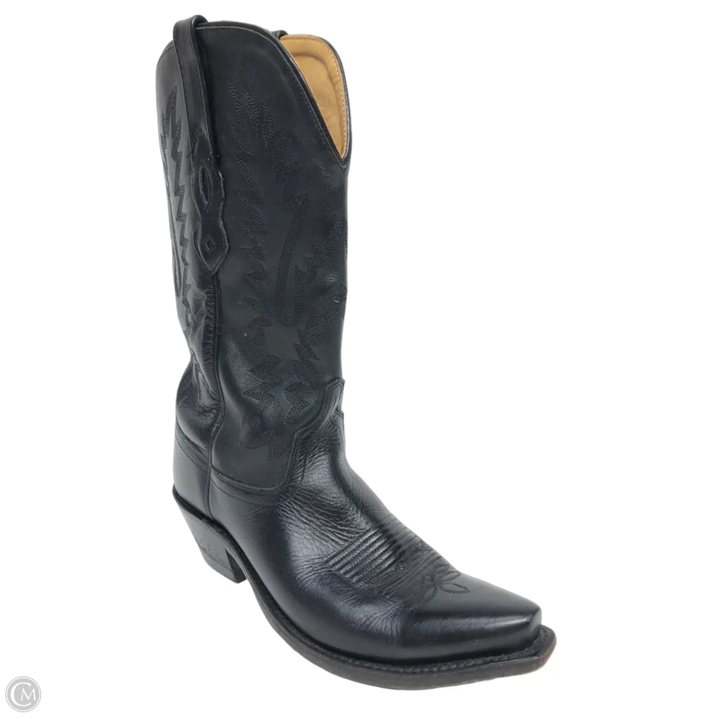 Boots Western By Old West In Black, Size: 7.5