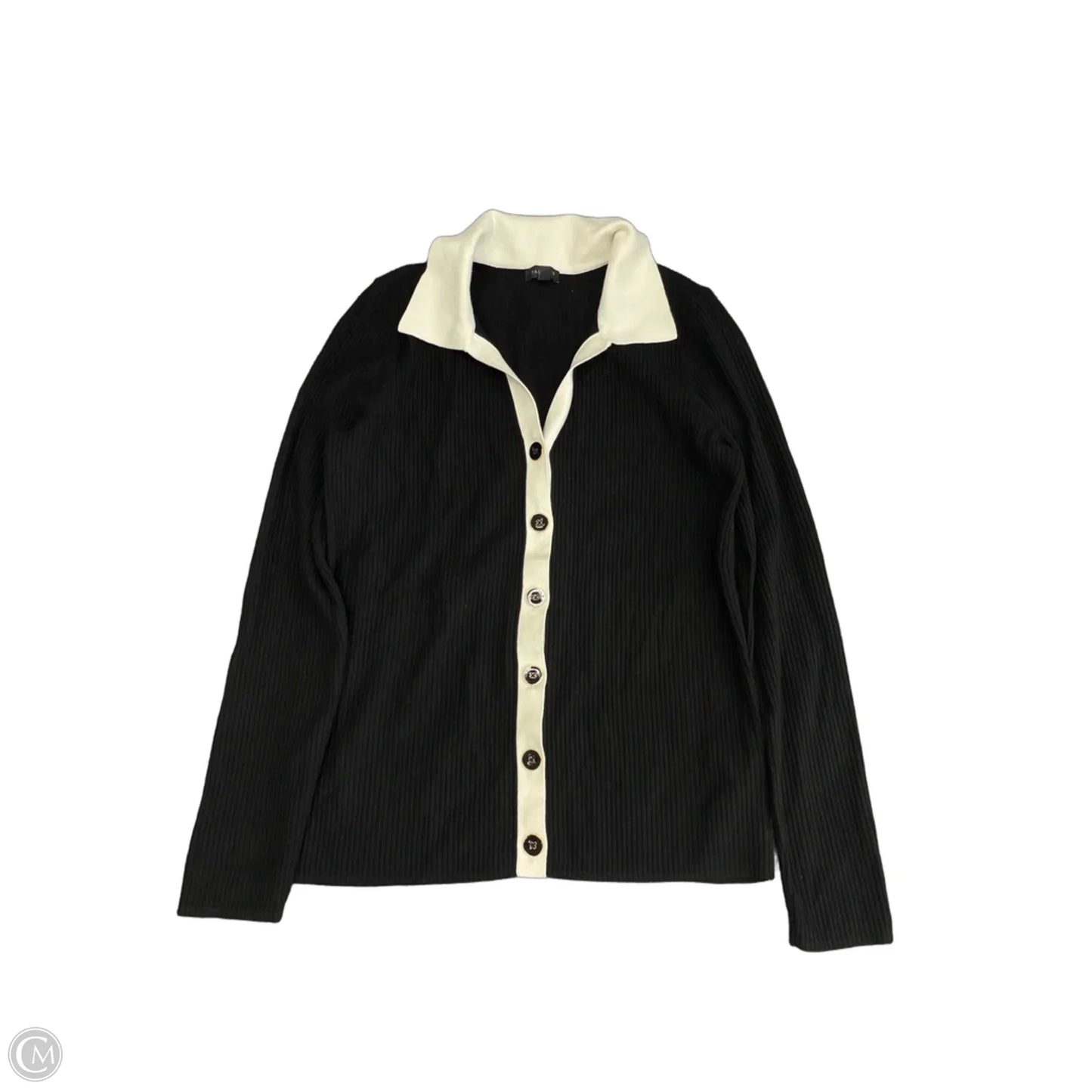 Top Long Sleeve By Talbots In Black, Size: S