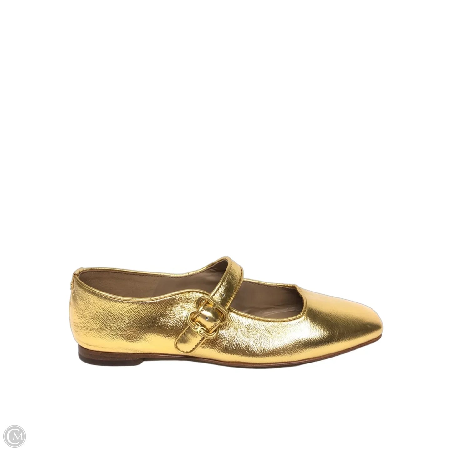 Shoes Flats By Sam Edelman In Gold, Size: 8
