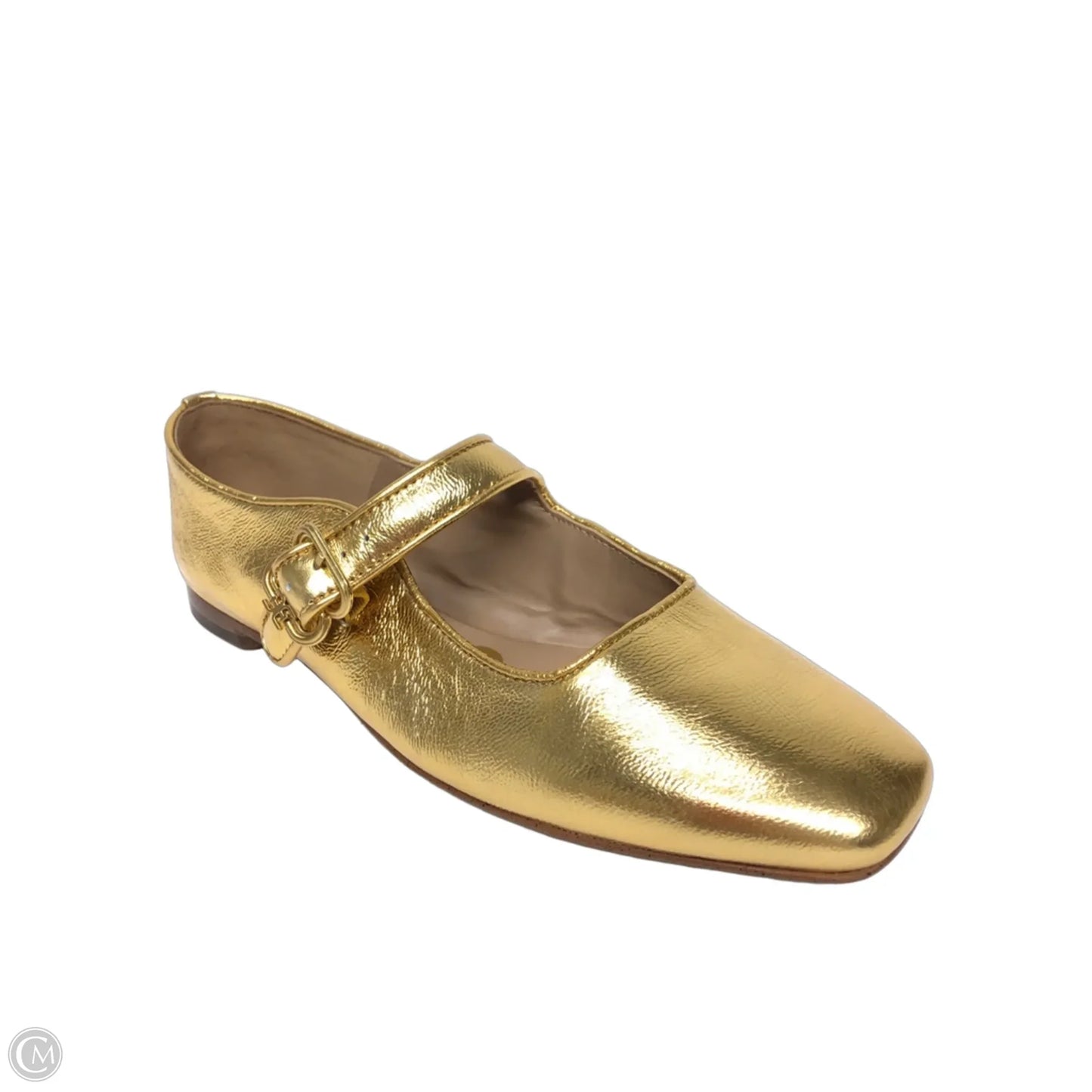 Shoes Flats By Sam Edelman In Gold, Size: 8