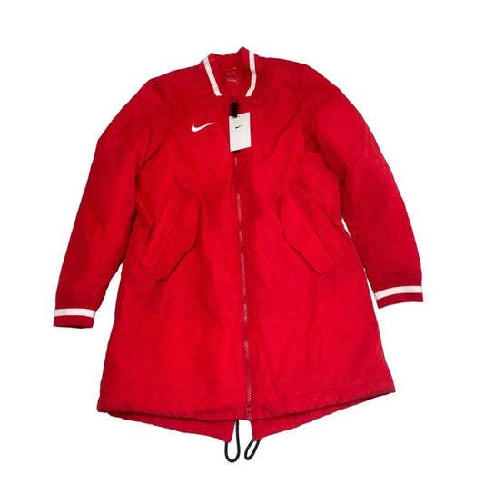 Coat Puffer & Quilted By Nike Apparel In Red, Size: S