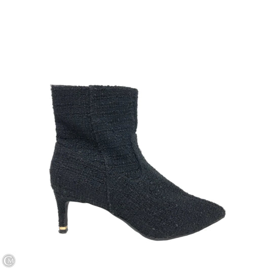 Boots Ankle Heels By Crown And Ivy In Black, Size: 9