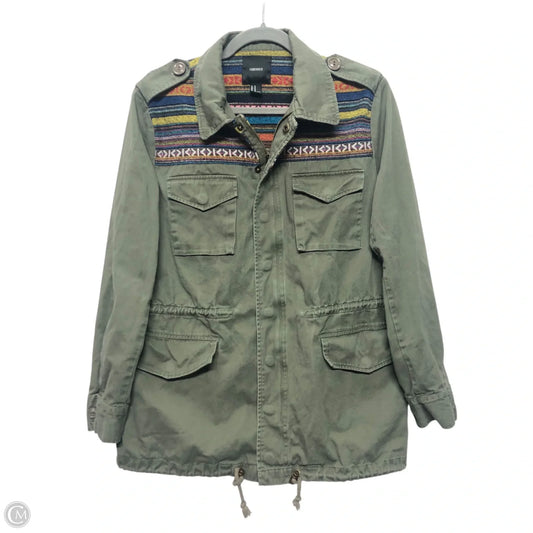 Jacket Utility By Forever 21 In Green, Size: M