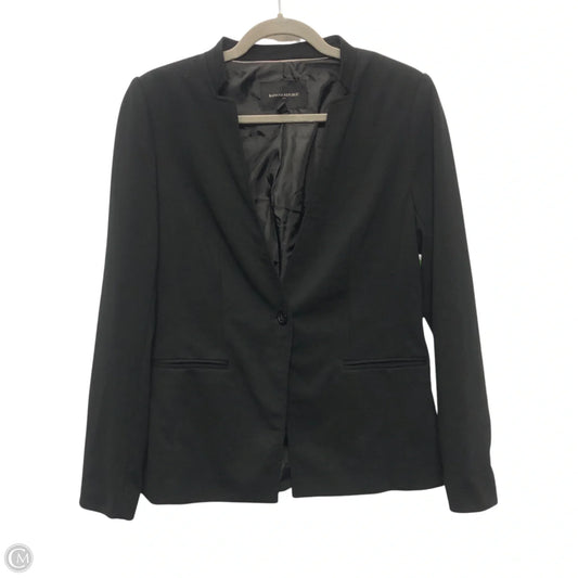 Blazer By Banana Republic In Black, Size: 4
