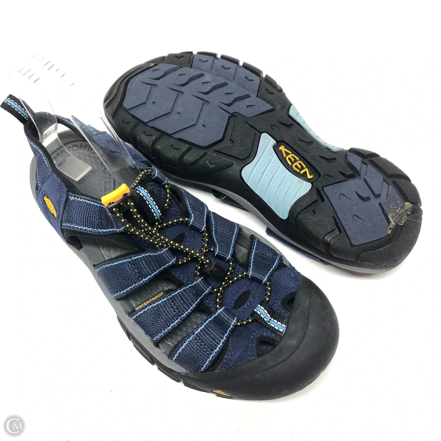Sandals Sport By Keen In Black & Blue, Size: 9.5