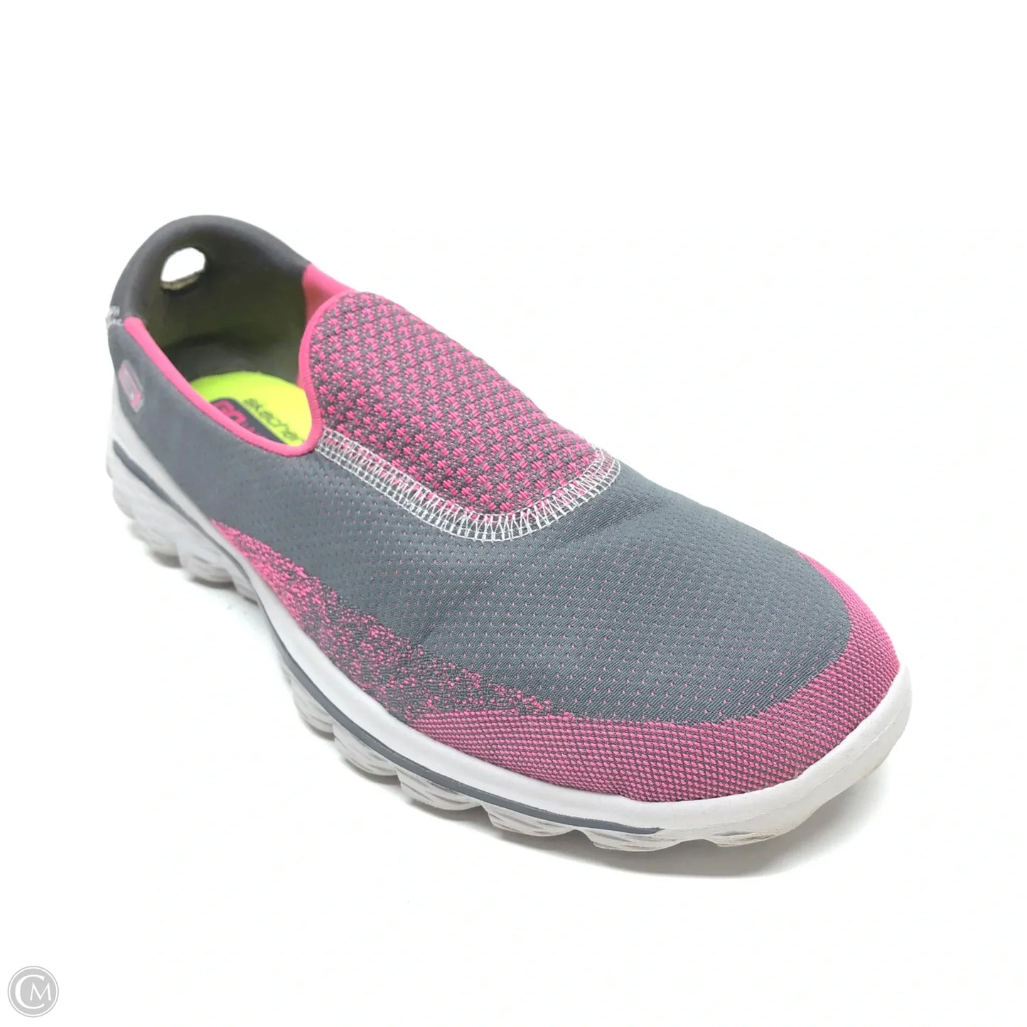 Shoes Flats By Skechers In Grey & Pink, Size: 8