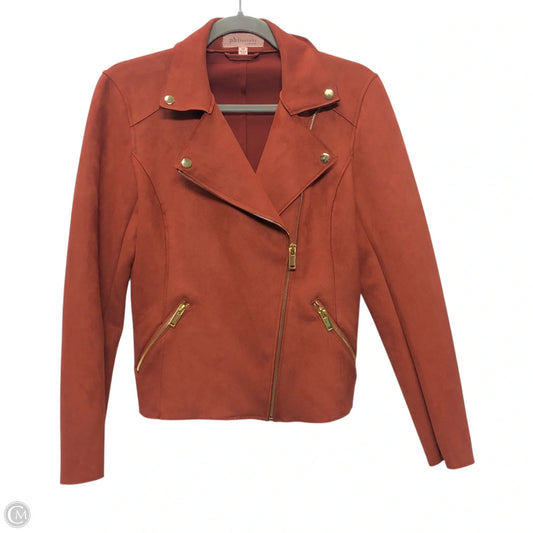 Jacket Moto By Philosophy In Red, Size: Xs