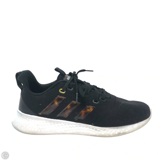 Shoes Athletic By Adidas In Black & Brown, Size: 9