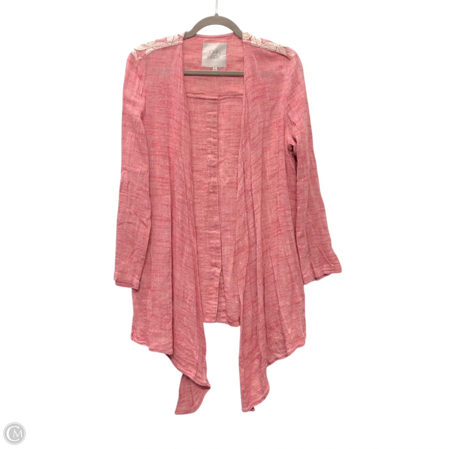 Cardigan By John Mark In Red, Size: L
