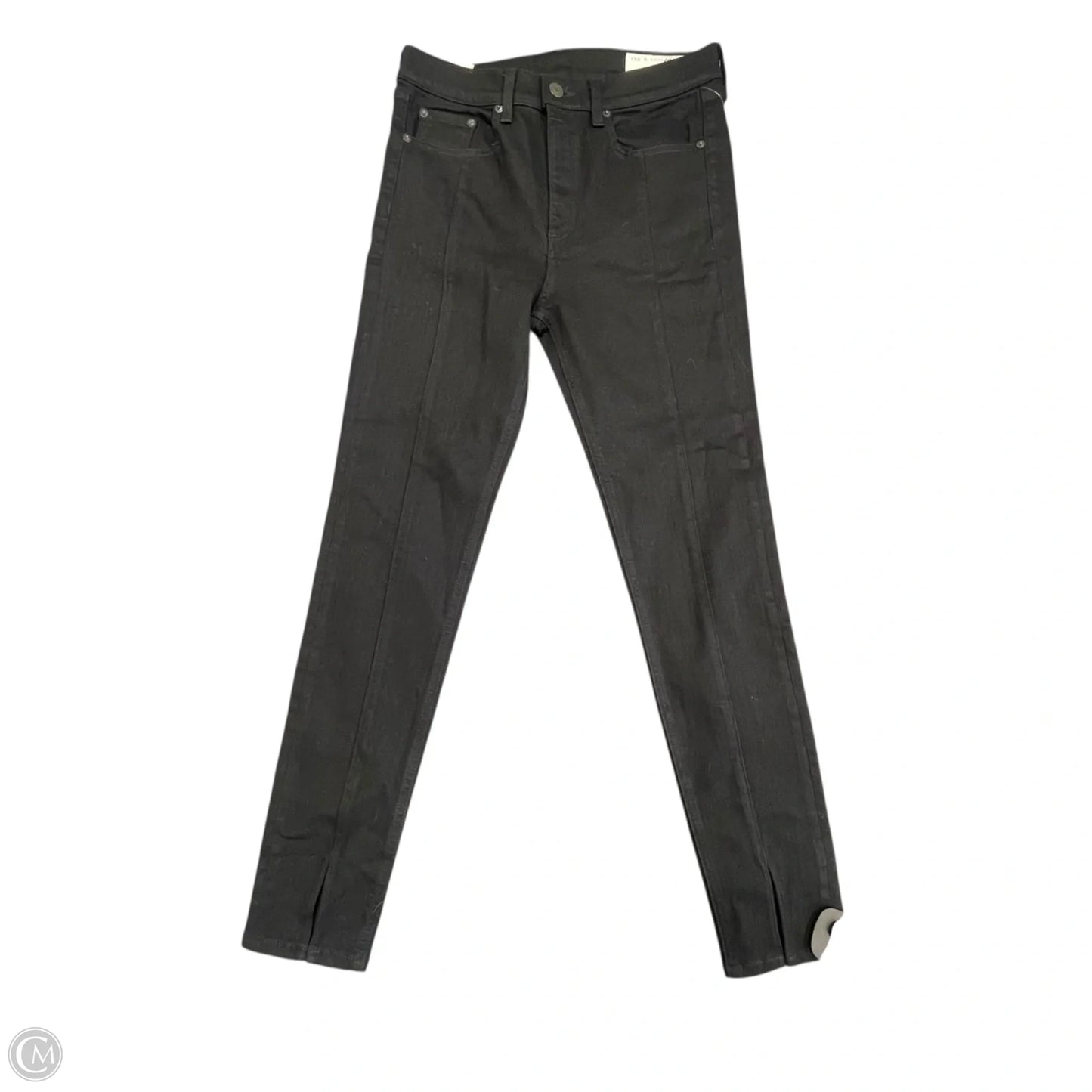 Jeans Skinny By Rag And Bone In Black, Size: 6