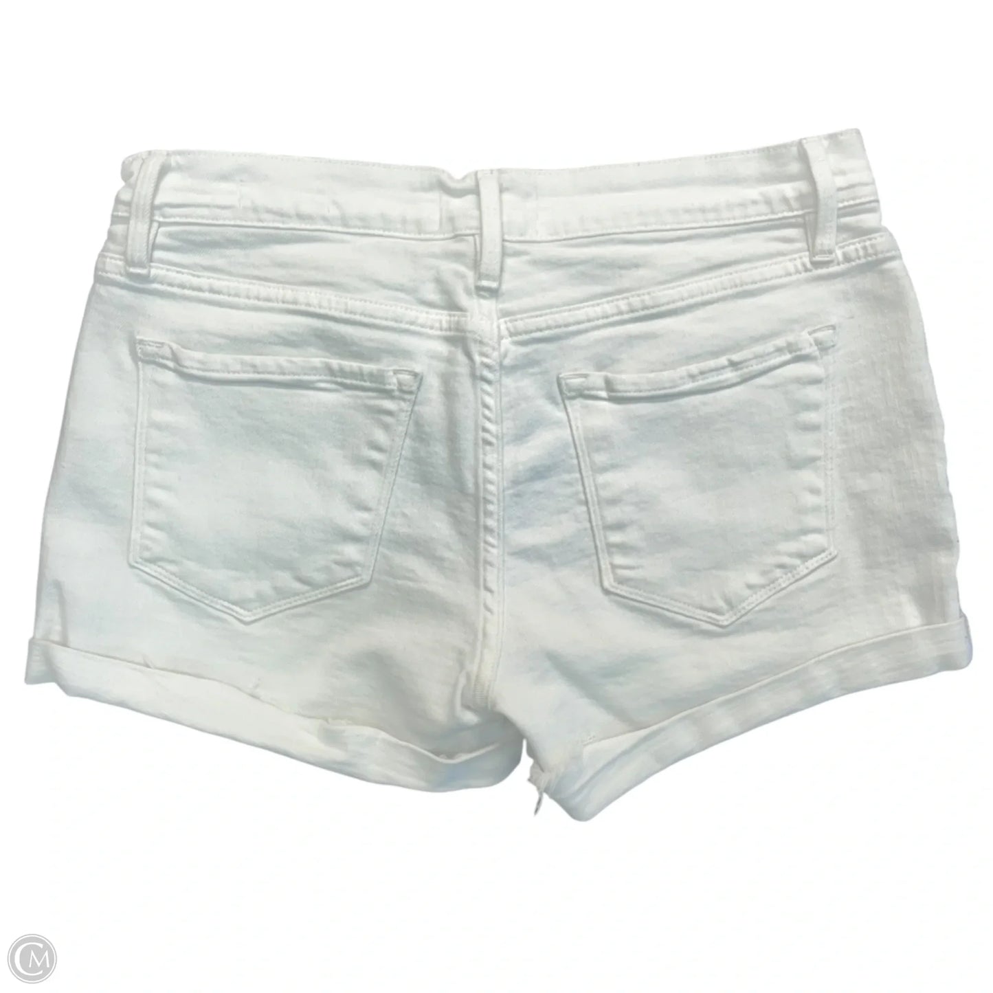 Shorts By Frame In White Denim, Size: 2