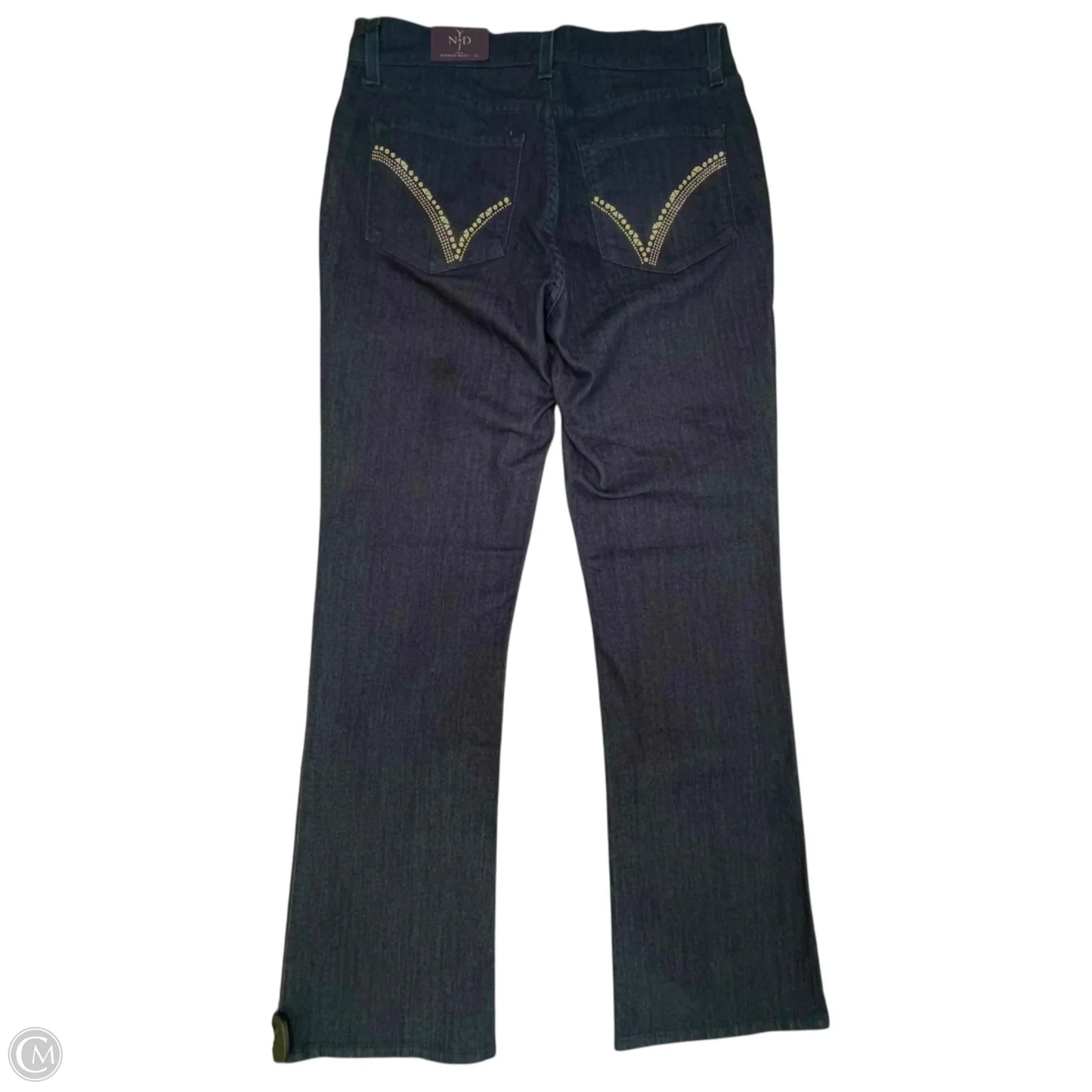 Jeans Boot Cut By Not Your Daughters Jeans In Blue Denim, Size: 10