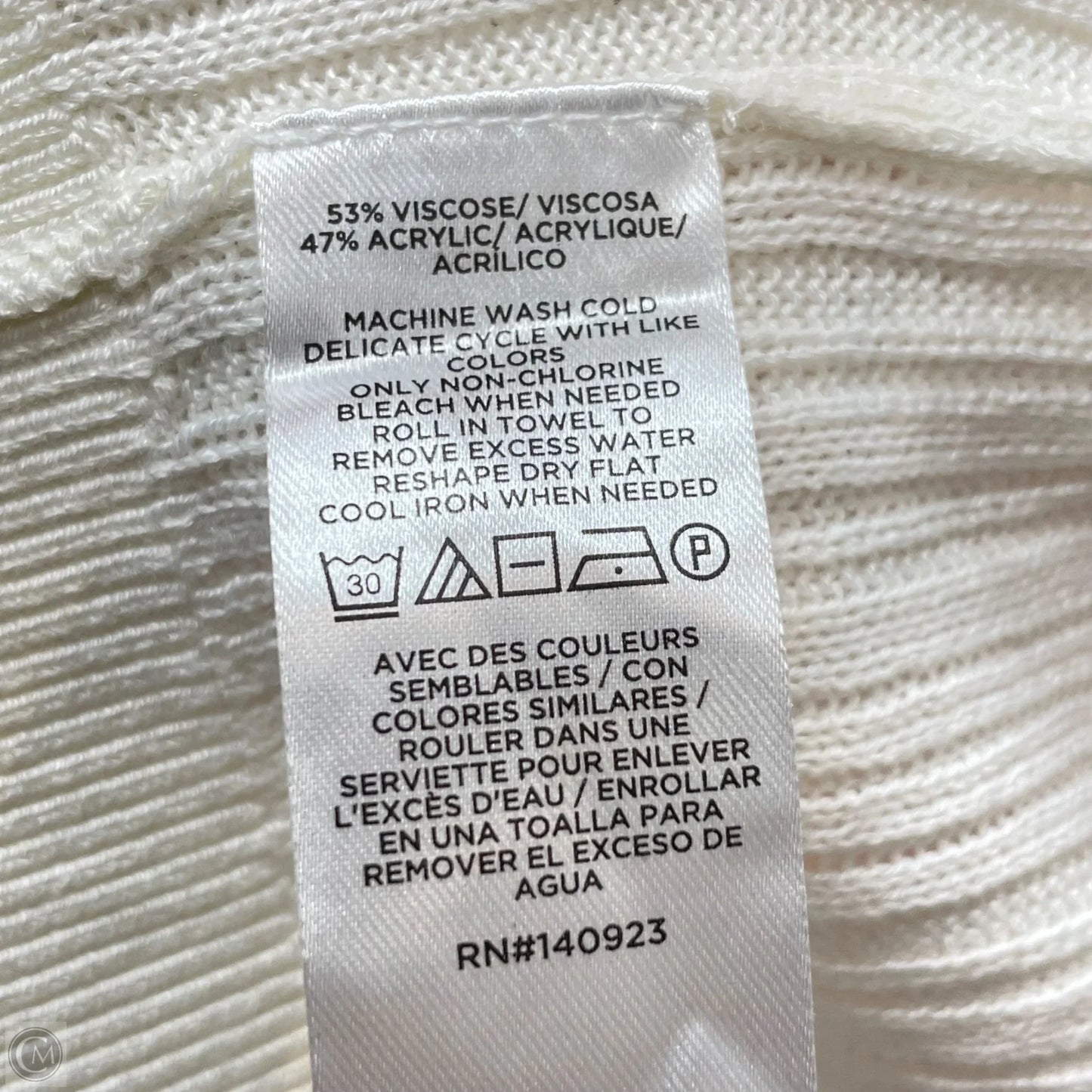 Cardigan By Loft In Ivory, Size: S