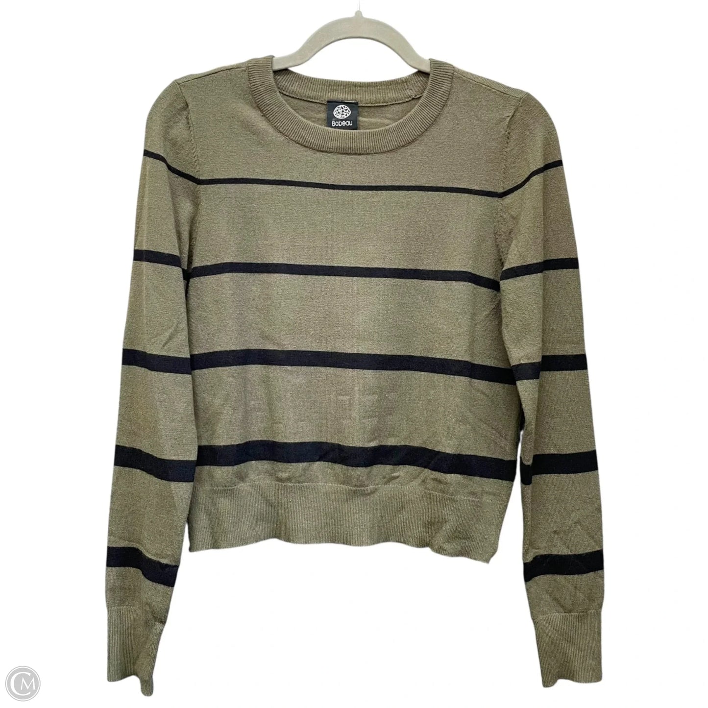 Sweatshirt Crewneck By Bobeau In Green, Size: S
