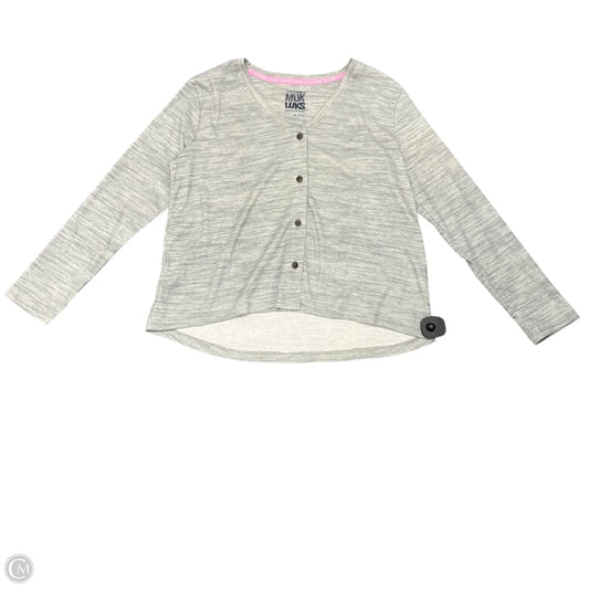 Cardigan By Muk Luks In Grey, Size: M