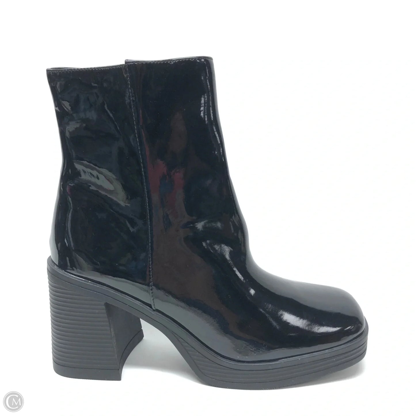 Boots Ankle Heels By Rouge In Black, Size: 12