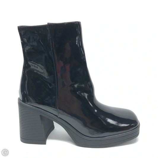 Boots Ankle Heels By Rouge In Black, Size: 12