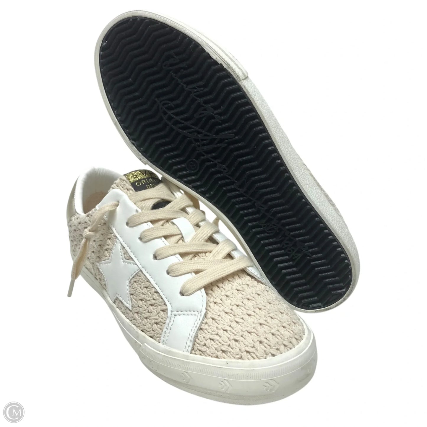 Shoes Sneakers By Vintage Havana In Cream, Size: 8