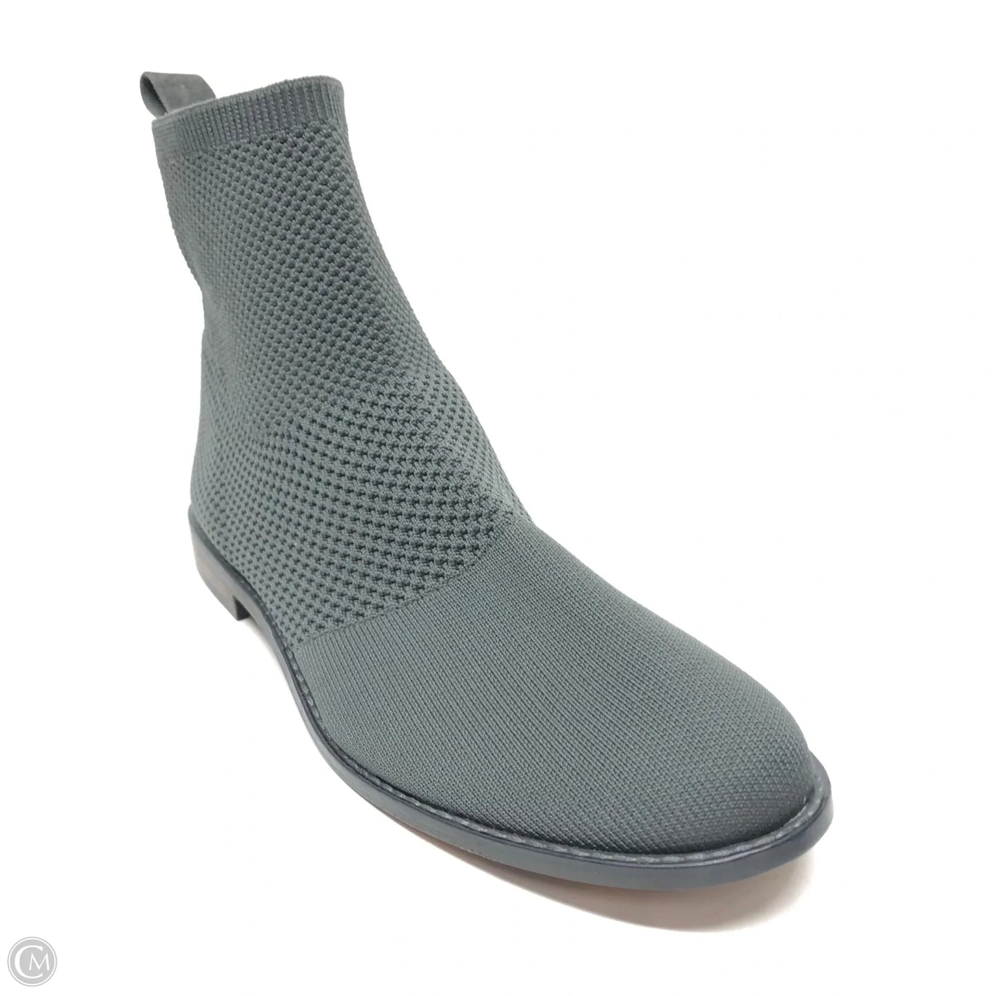 Boots Ankle Flats By Eileen Fisher In Grey, Size: 10