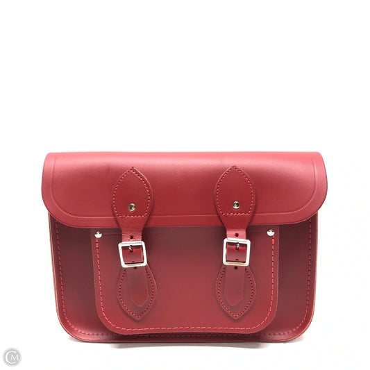 Crossbody Leather By Cmb, Size: Medium