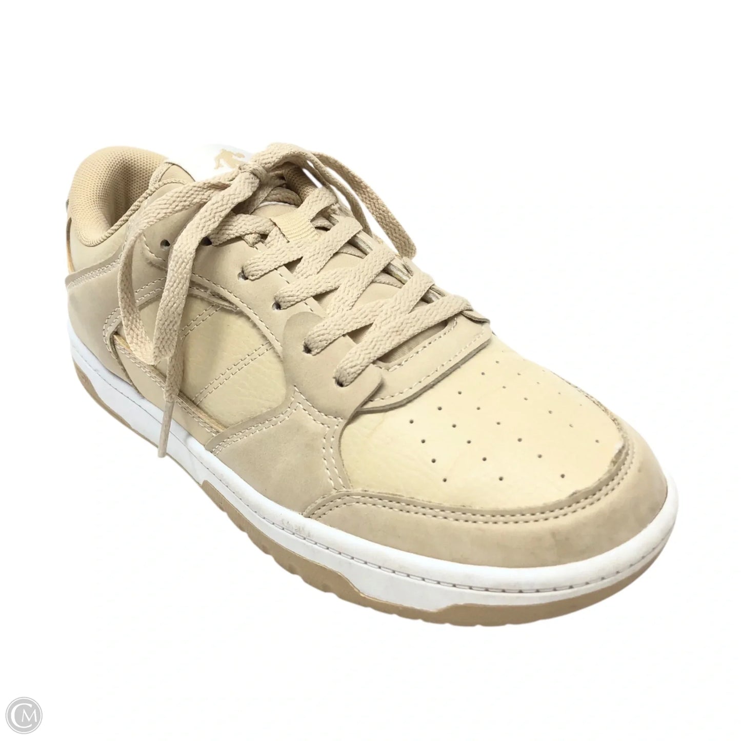 Shoes Sneakers By Clothes Mentor In Cream, Size: 6