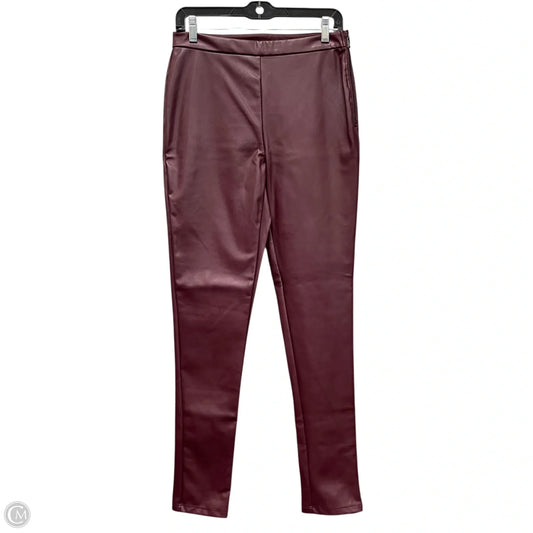 Pants Designer By Karl Lagerfeld In Maroon, Size: 6