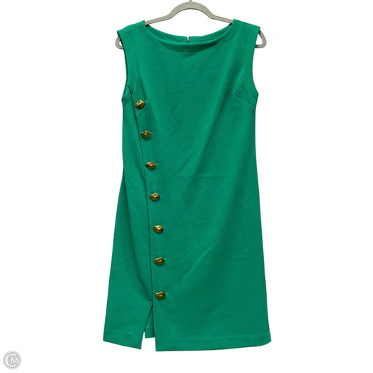 Dress Casual Short By Donna Karan In Green, Size: 2