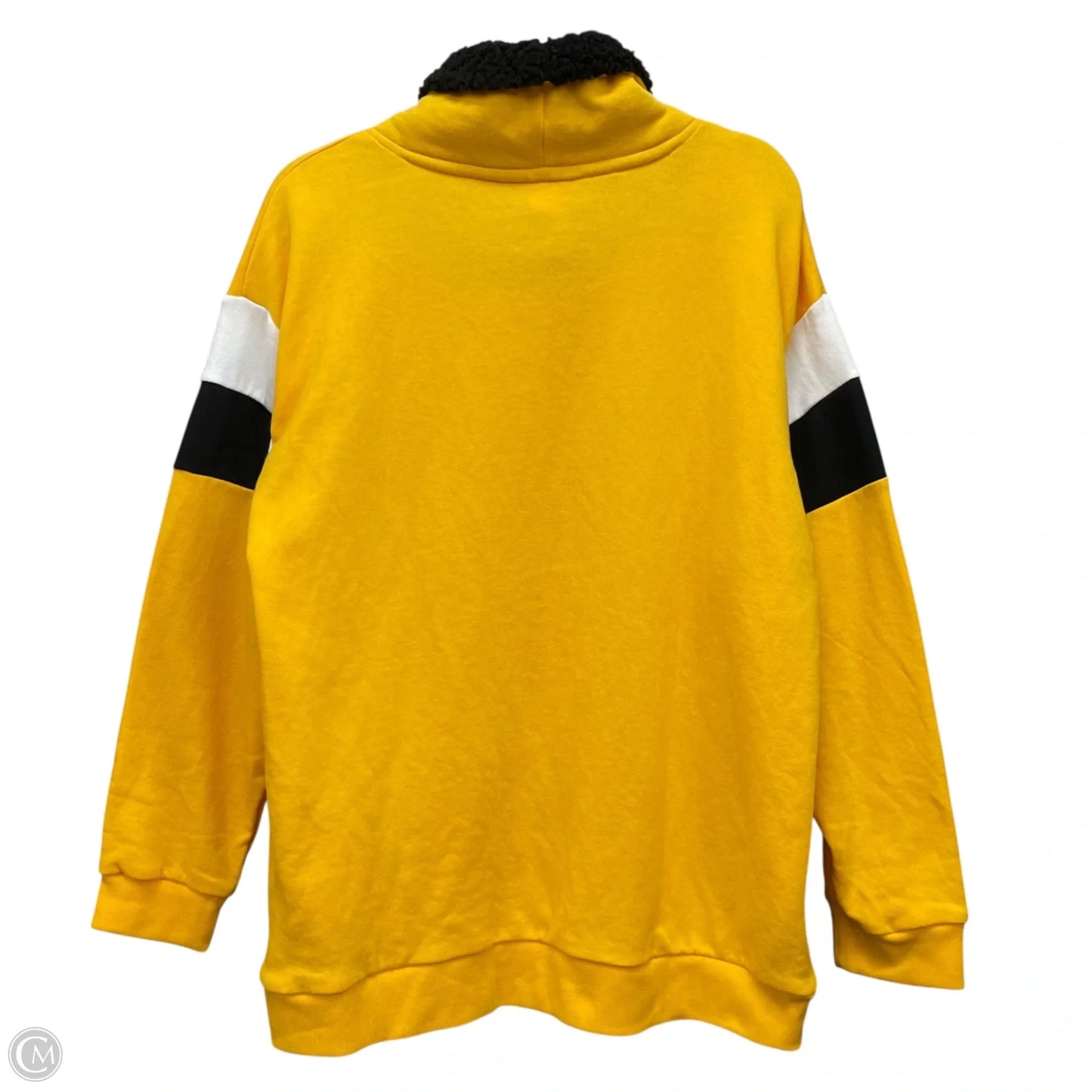 Sweater By Pink In Yellow, Size: L