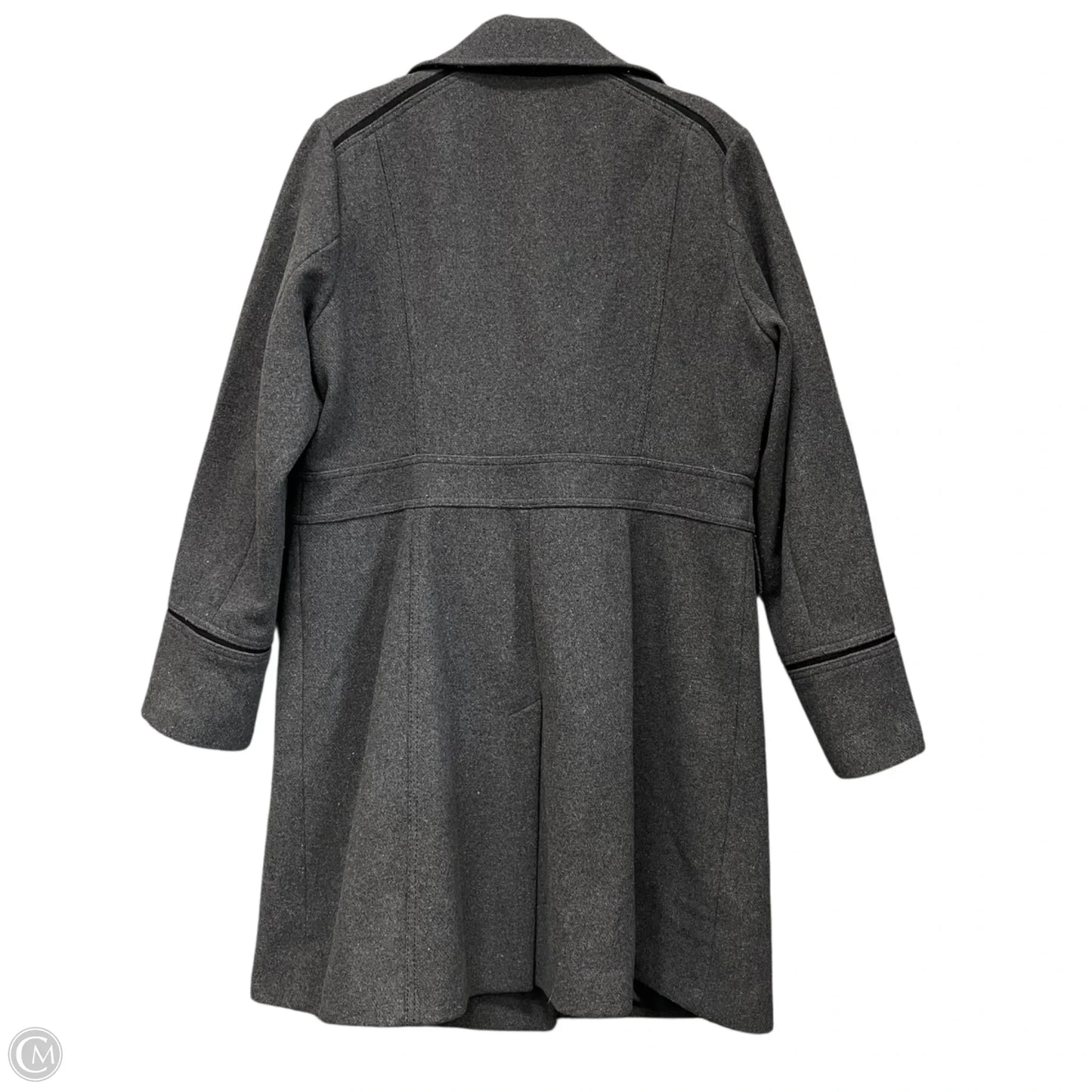 Coat Wool By Vince Camuto In Grey, Size: Xl