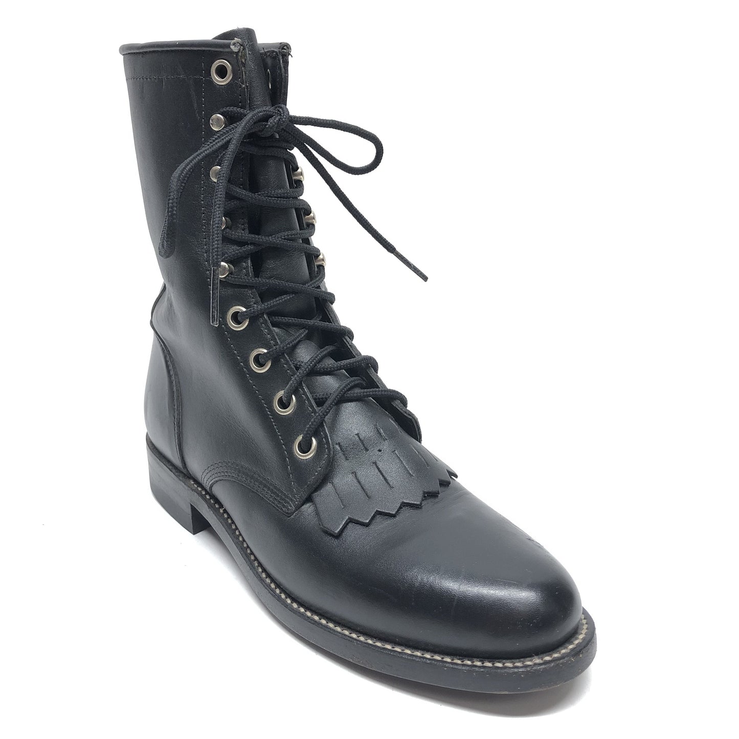 Boots Ankle Flats By Justin  Size: 5