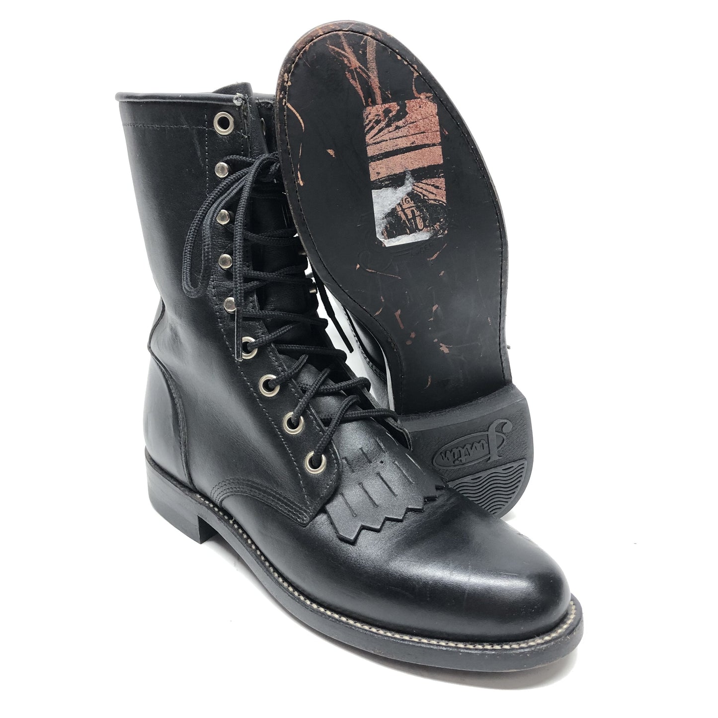Boots Ankle Flats By Justin  Size: 5