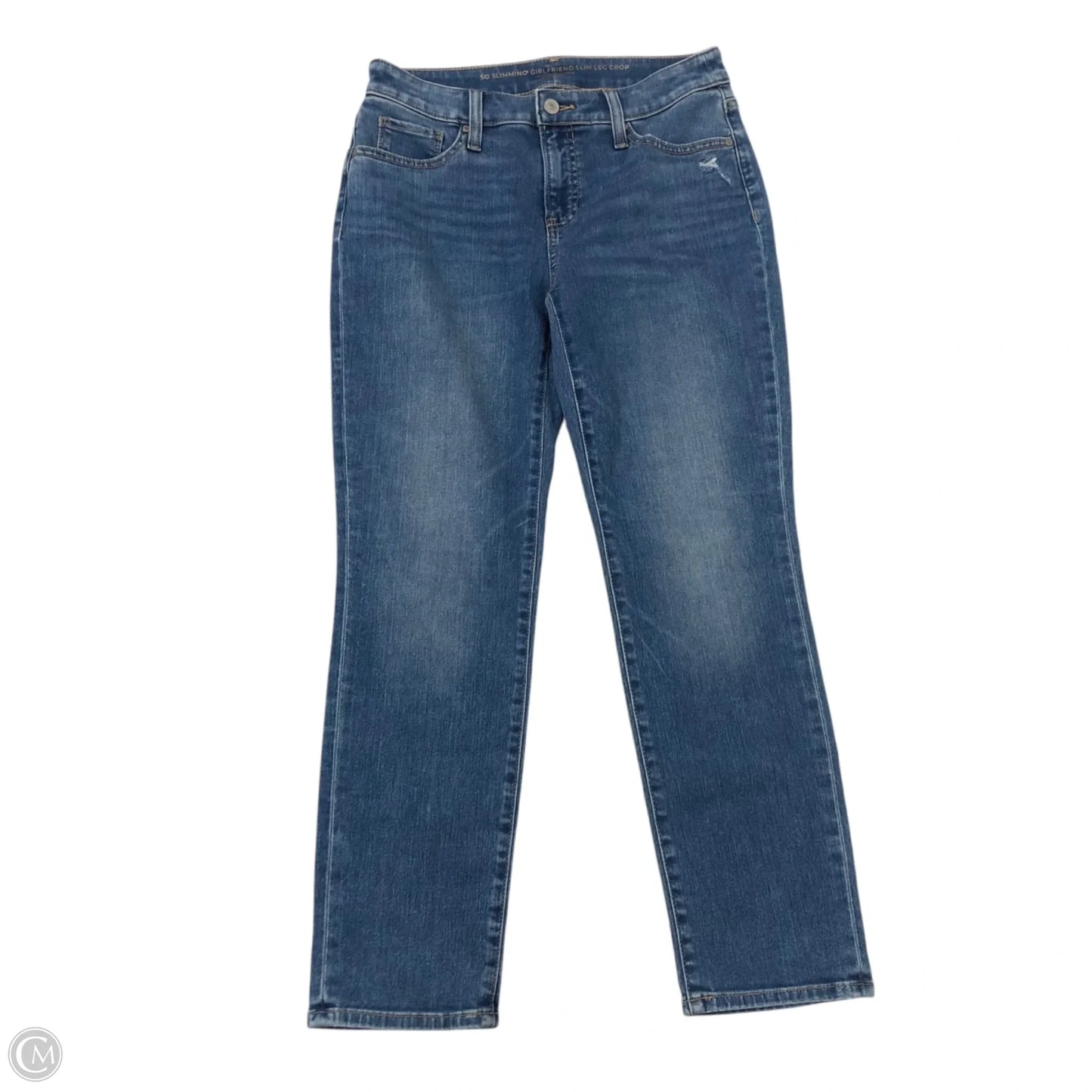 Jeans Skinny By Chicos In Blue Denim, Size: 0