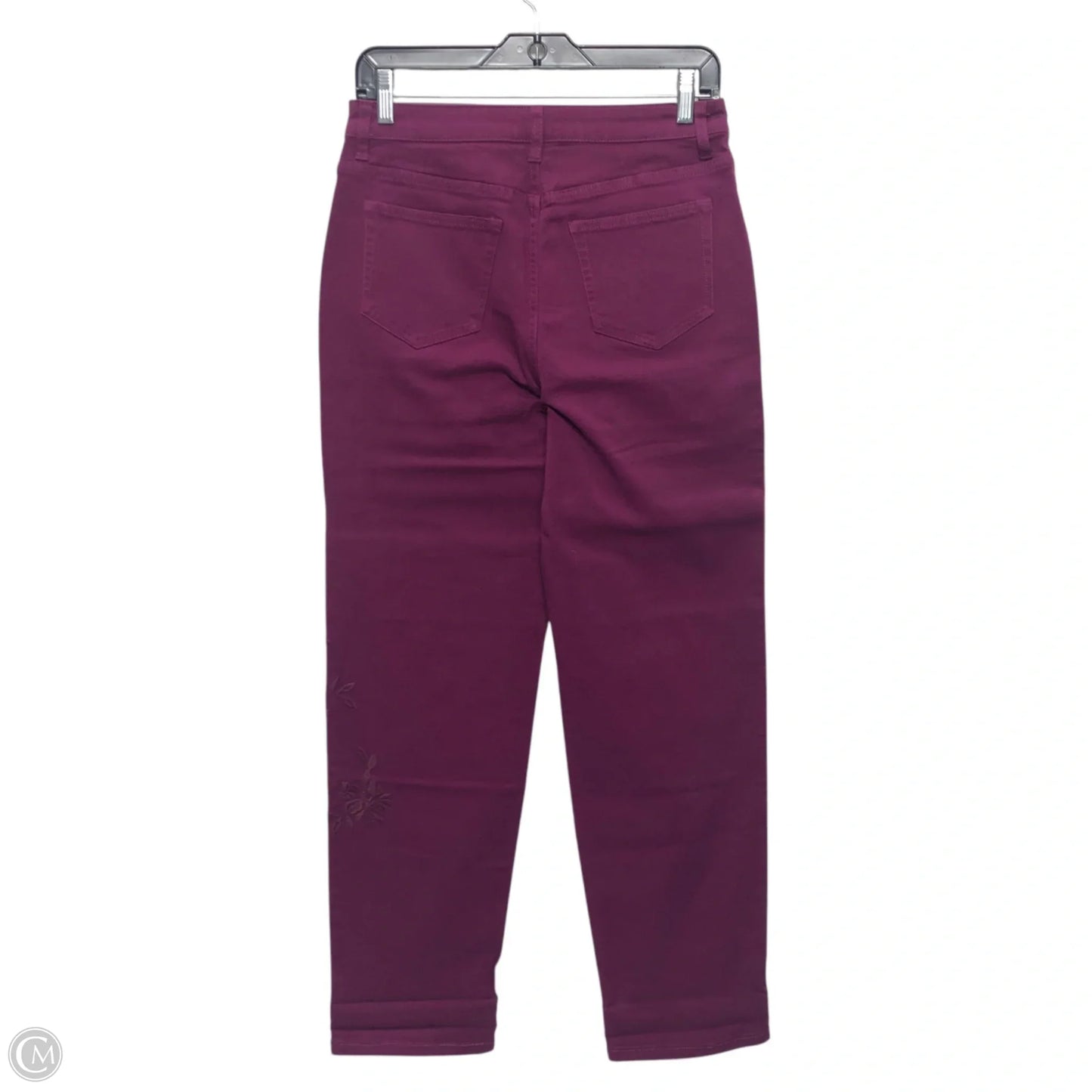 Jeans Boyfriend By Logo In Purple, Size: 4