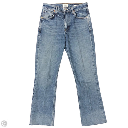Jeans Straight By Citizens Of Humanity In Blue Denim, Size: 0