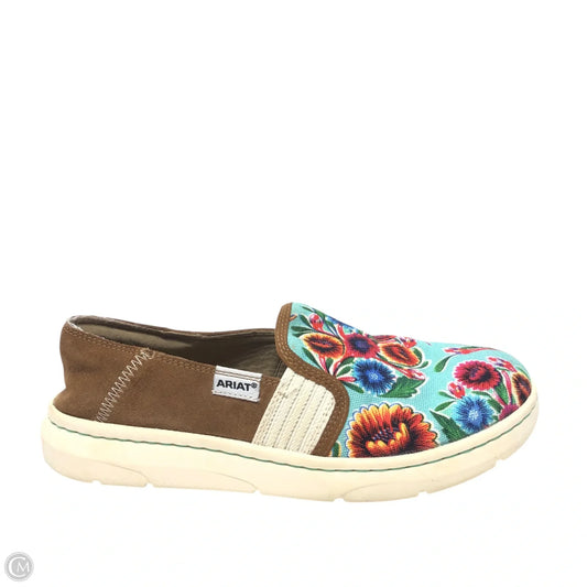 Shoes Flats By Ariat In Multi-colored, Size: 9