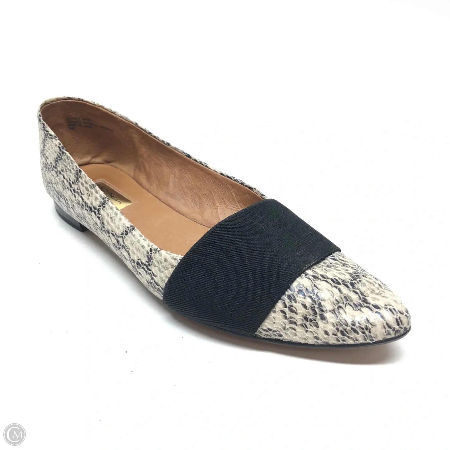 Shoes Flats By Halogen In Snakeskin Print, Size: 9.5