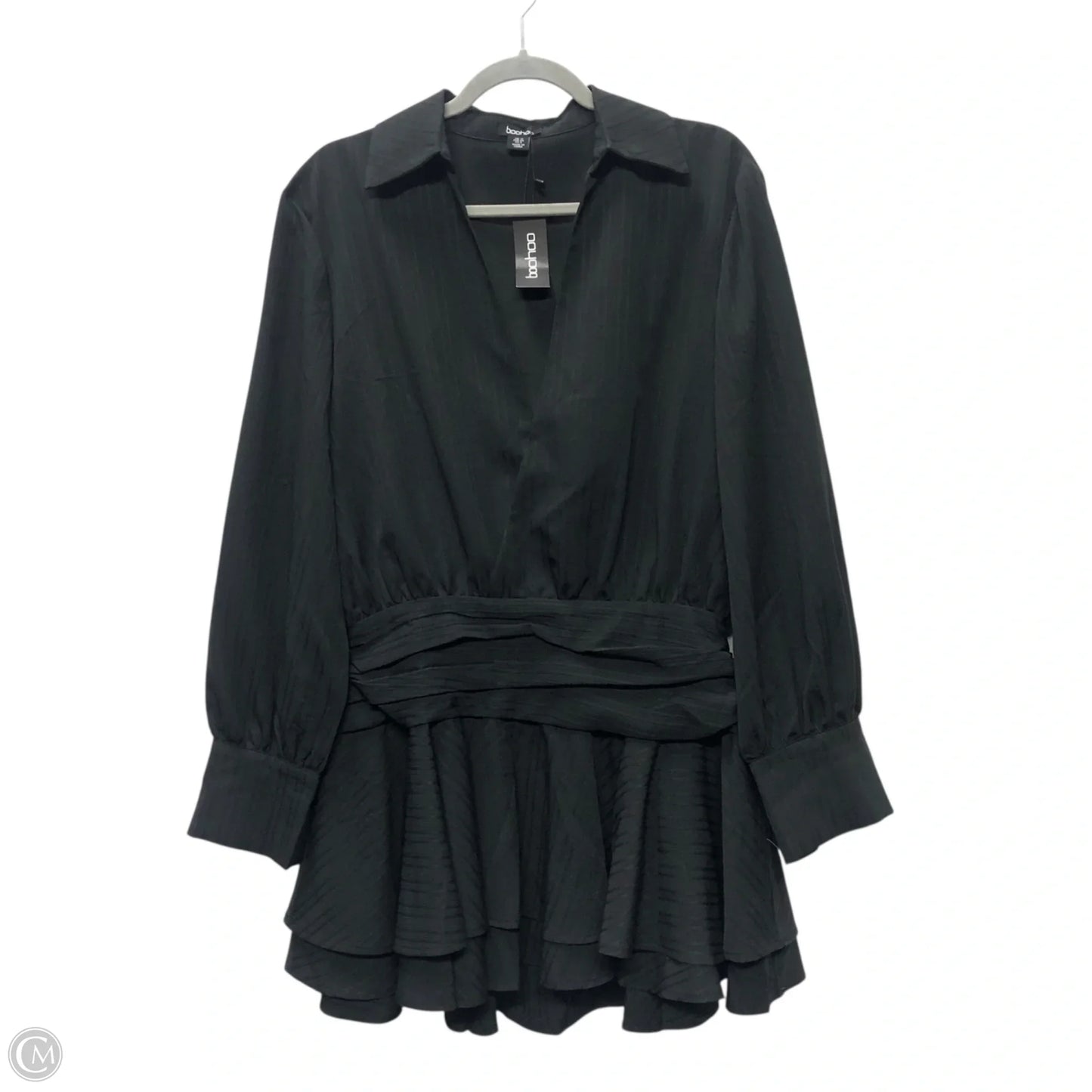 Dress Casual Short By Boohoo Boutique In Black, Size: 8