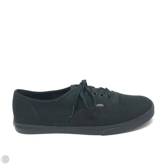 Shoes Sneakers By Vans In Black, Size: 10