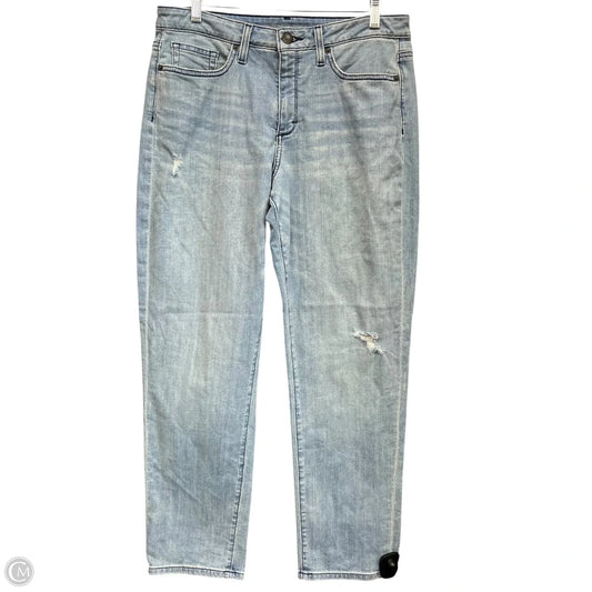 Jeans Straight By Spanx In Blue Denim, Size: 8