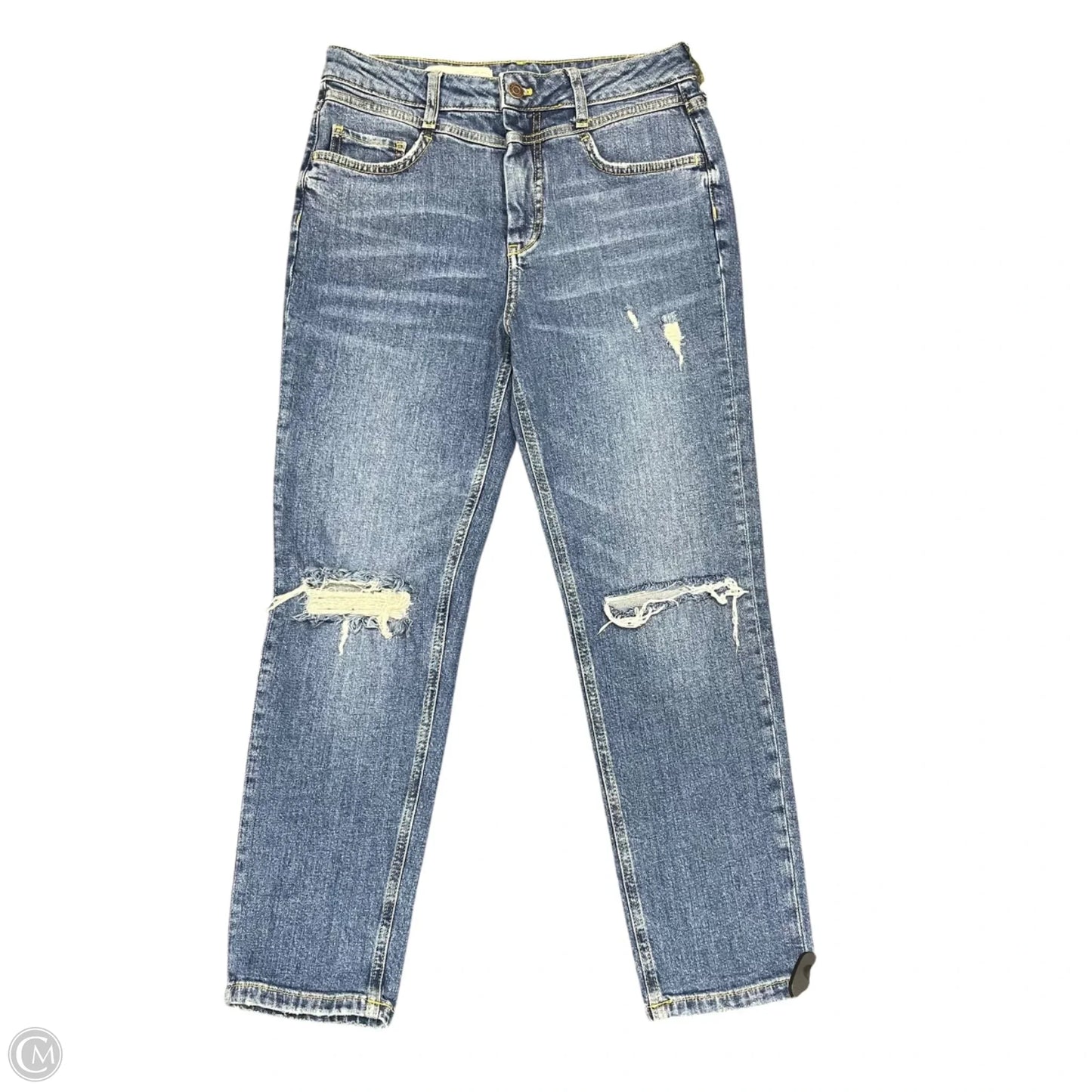 Jeans Skinny By Pilcro In Blue Denim, Size: 6