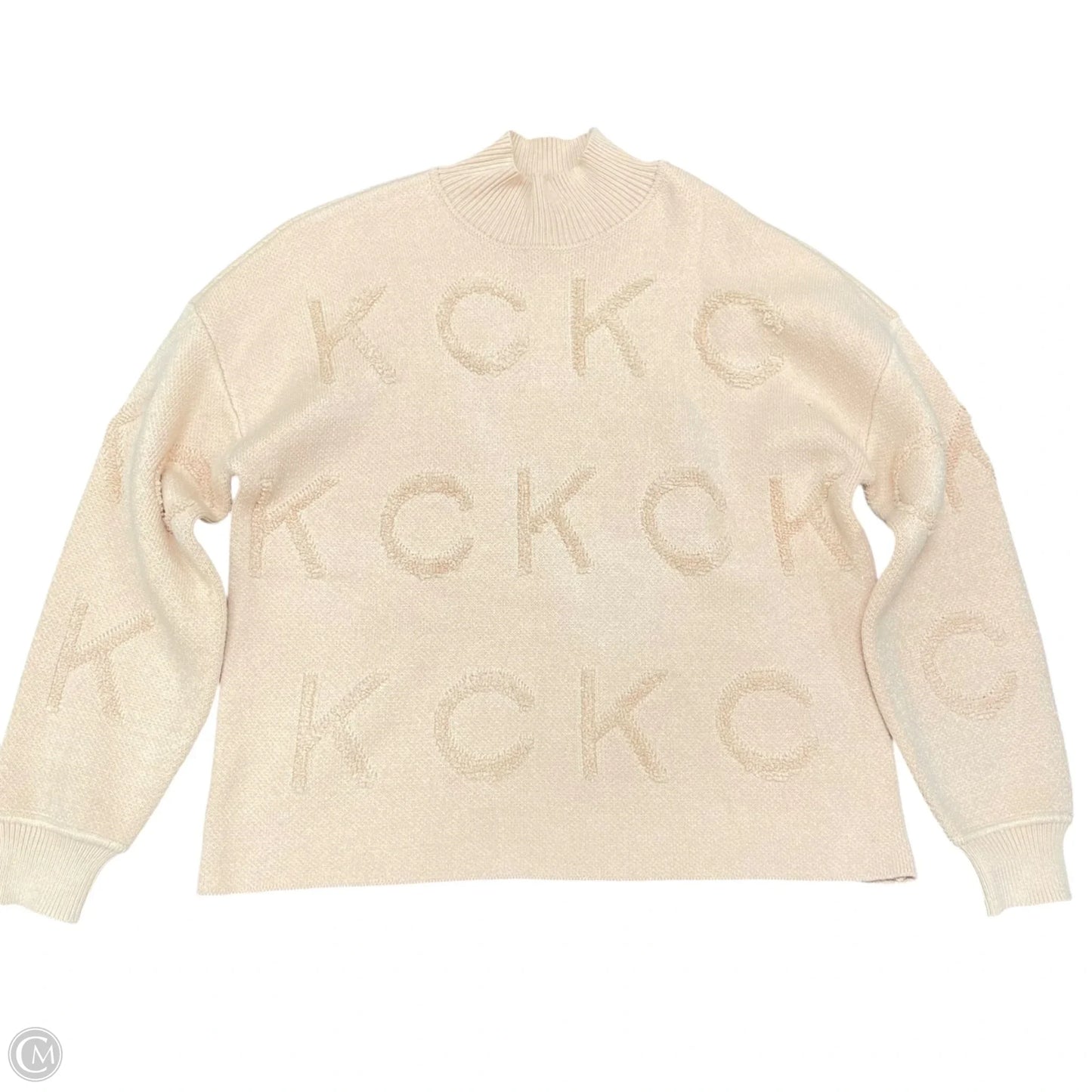 Sweater By Calvin Klein In Pink, Size: Xs