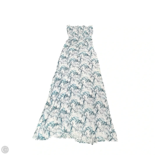 Dress Casual Maxi By Tiare Hawaii In Blue & Purple, Size: Osfm