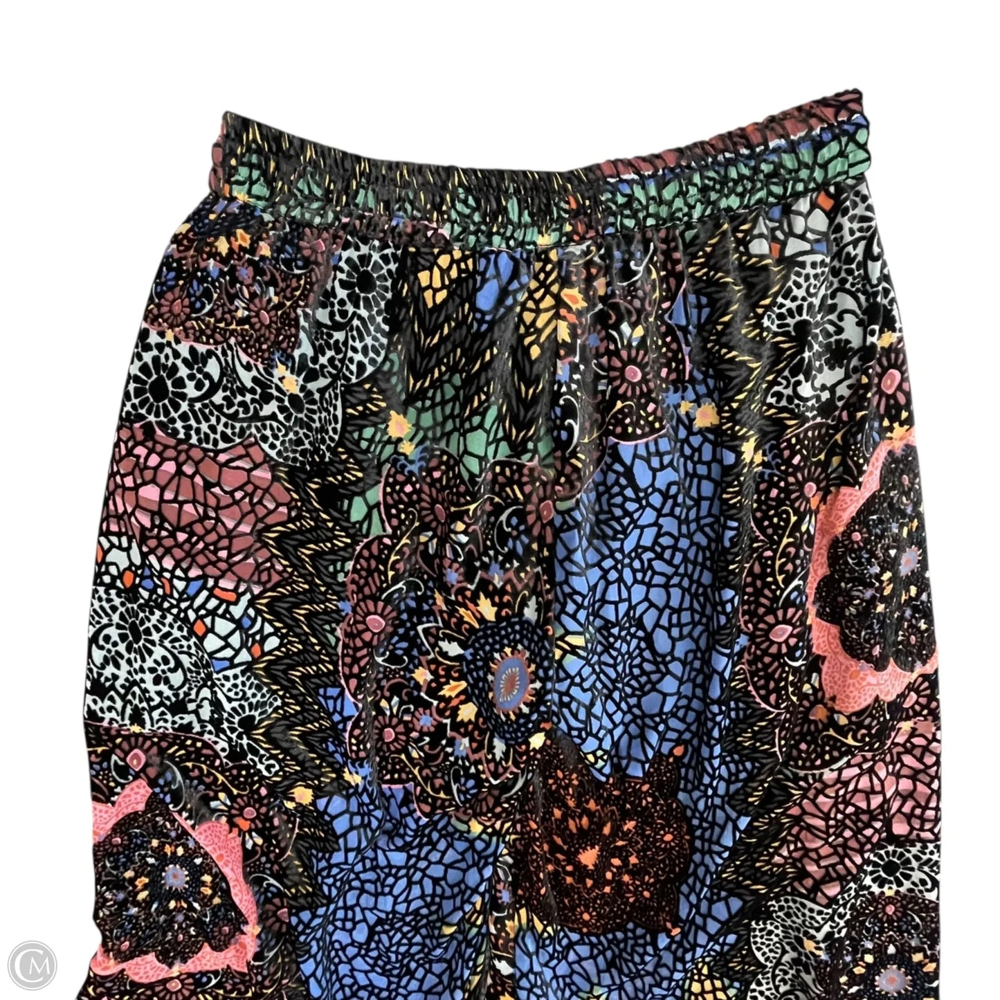 Pants Wide Leg By Johnny Was In Multi-colored, Size: Xs