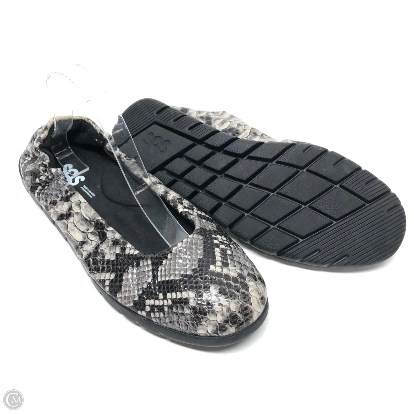 Shoes Flats By Sas In Snakeskin Print, Size: 10.5