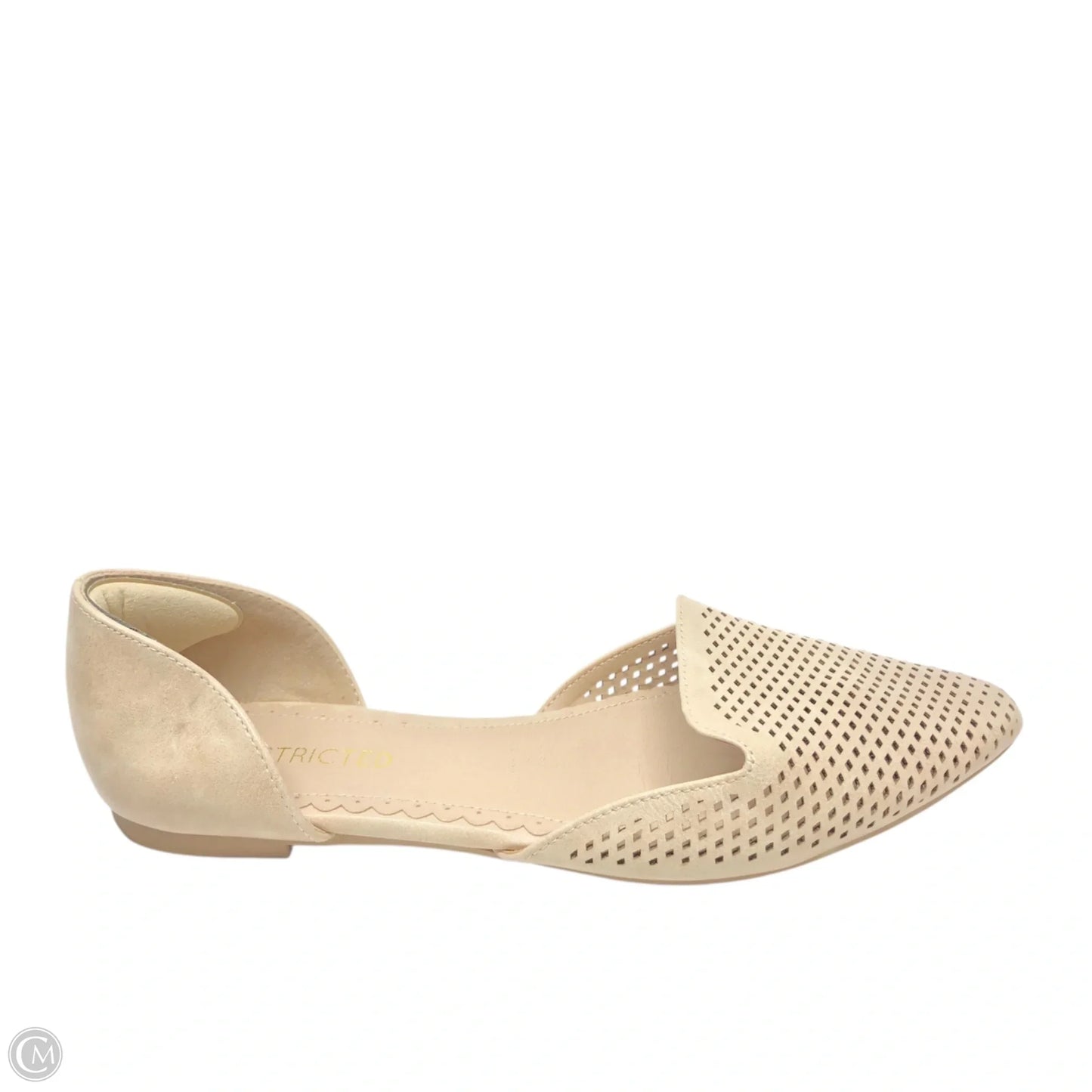 Shoes Flats By Restricted In Beige, Size: 9