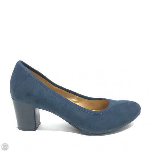 Shoes Heels Block By Naturalizer In Navy, Size: 6