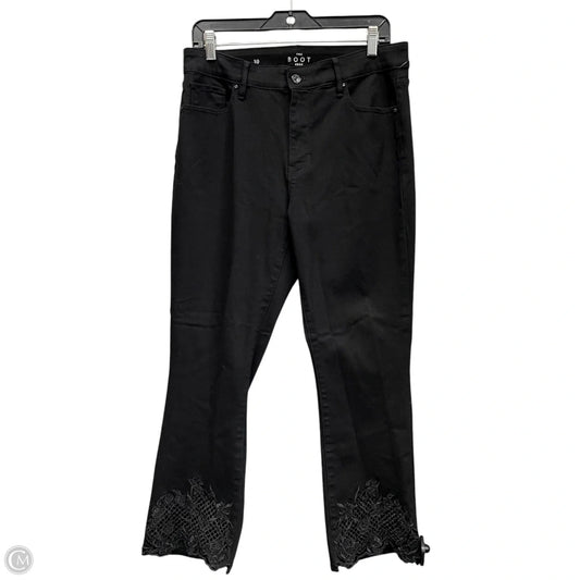 Jeans Boot Cut By White House Black Market In Black, Size: 10