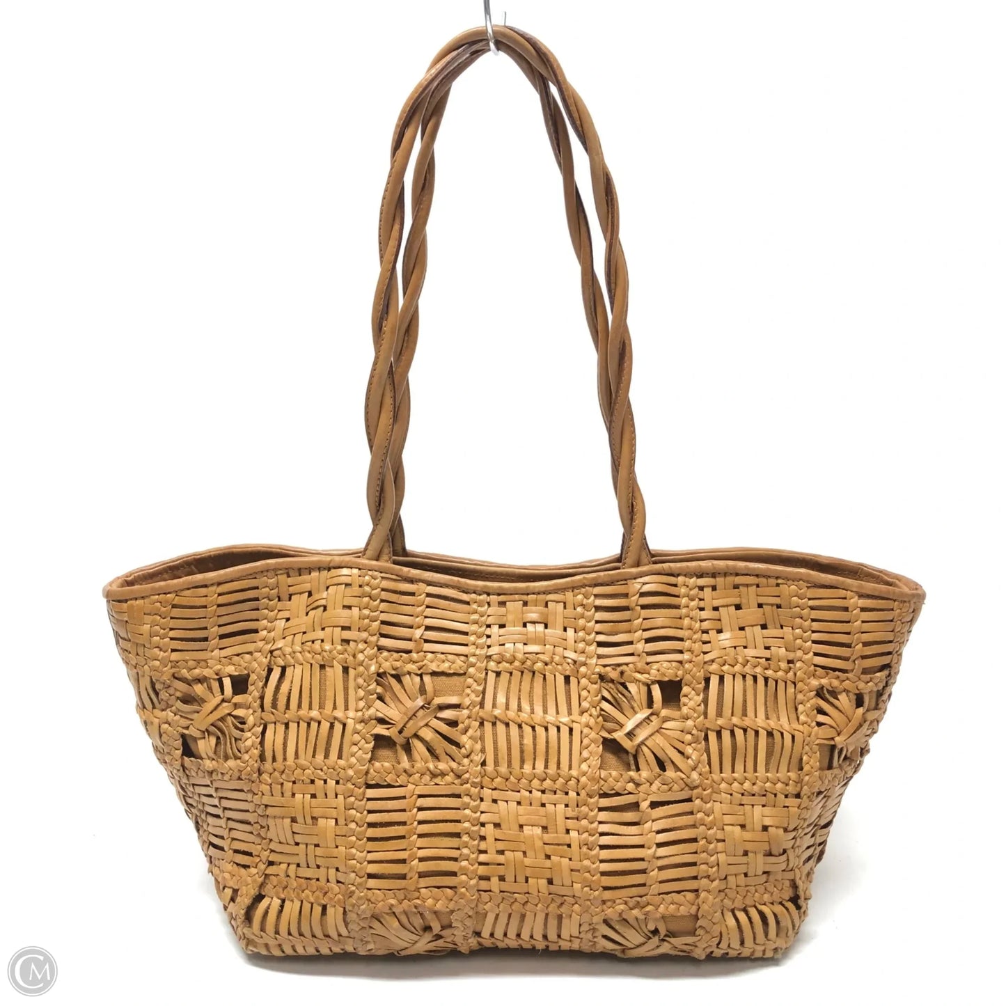 Tote Leather By Cmc, Size: Medium