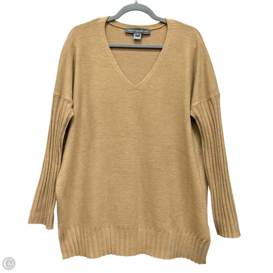 Sweater By French Connection In Tan, Size: M